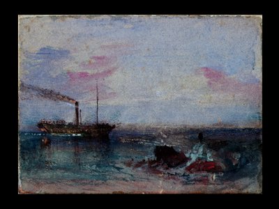 Seascape with a Boat by Joseph Mallord William Turner